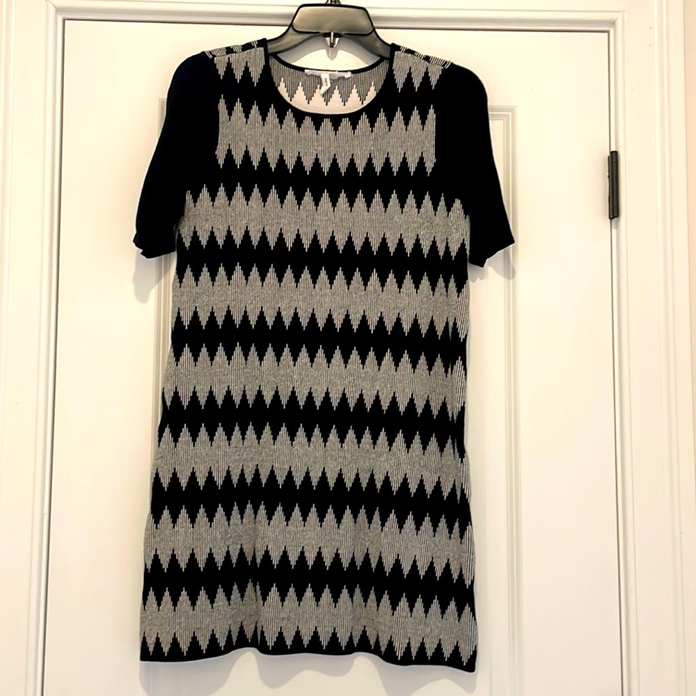 BCBG Black and White Sweater